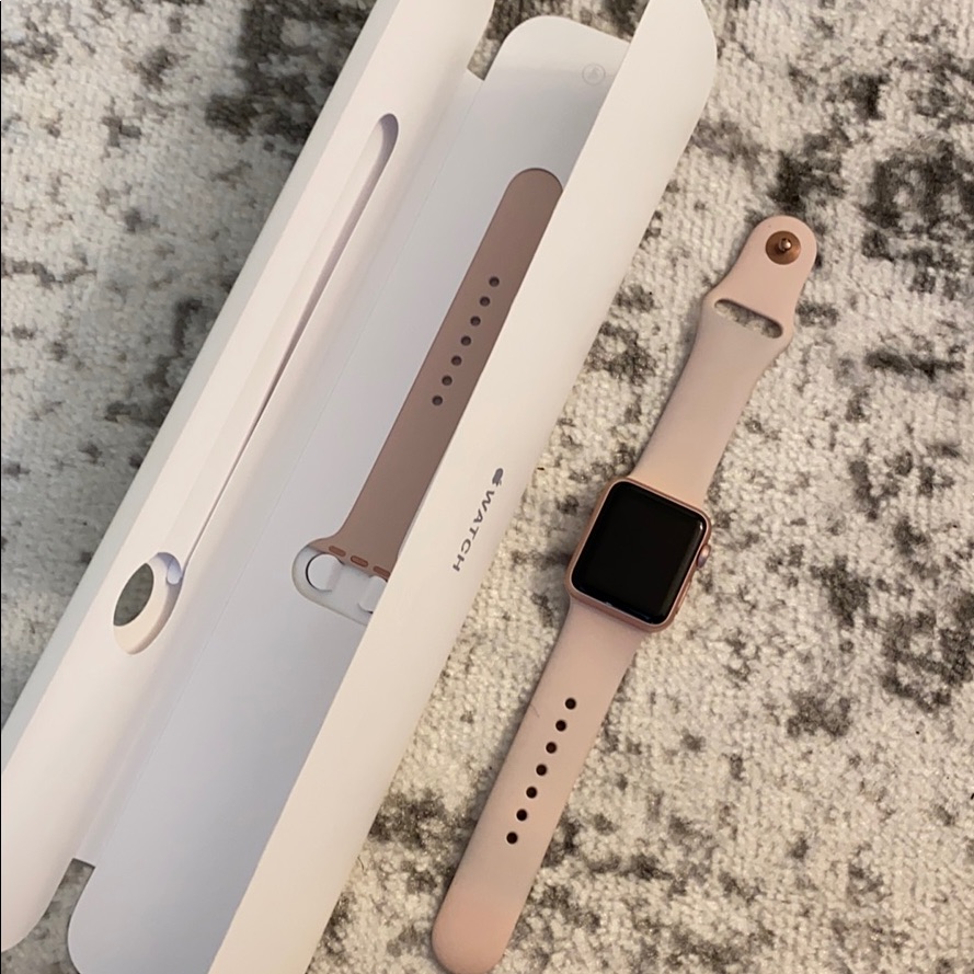 Rose Gold Series 1 Iwatch